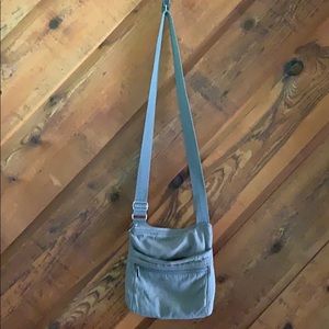 Thirty One Gray Organizing Cross Body Bag